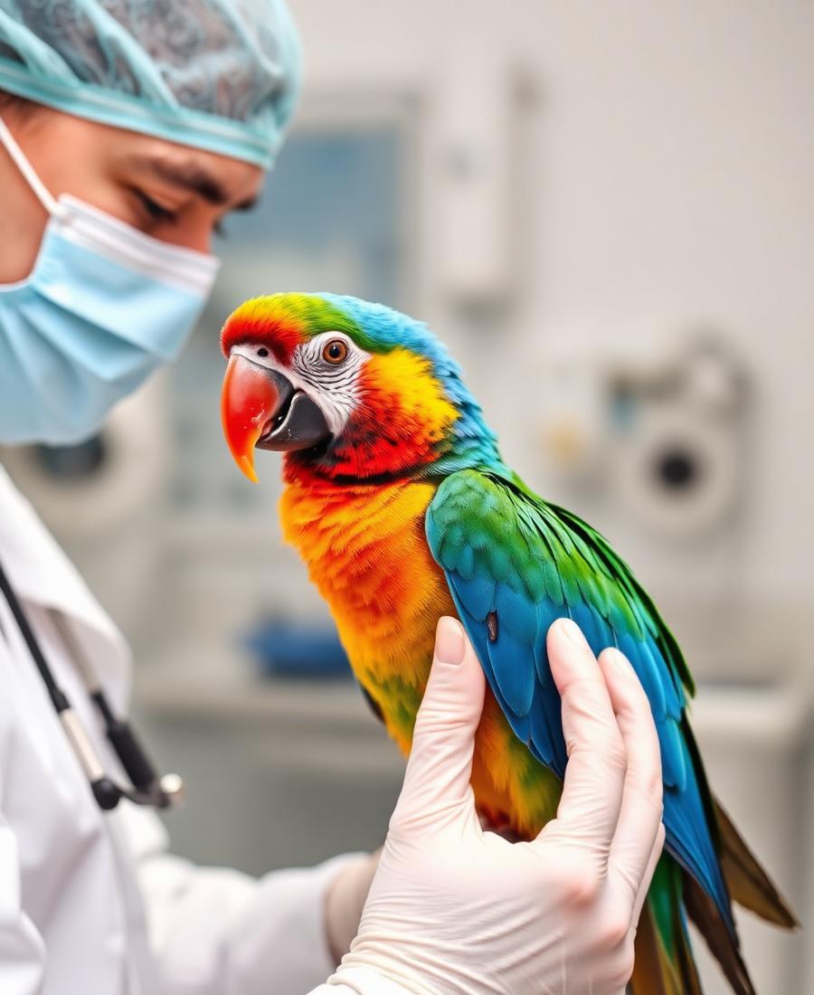 Veterinary hospital moment